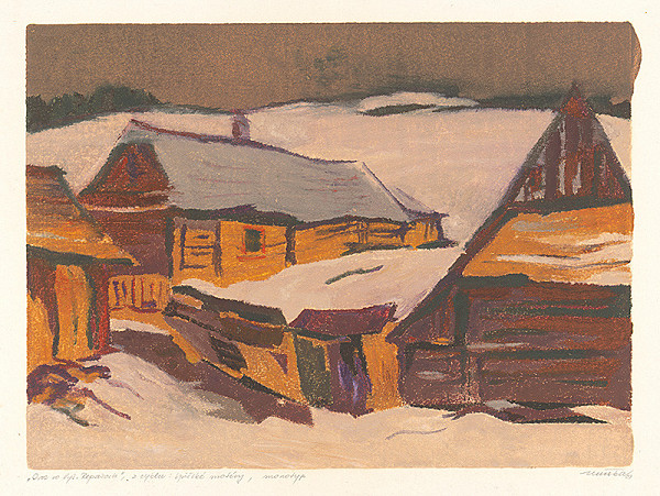 Július Muška – Dvor vo Vyšných Repášoch 