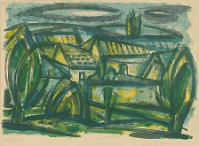 Karel Vysušil – Letná krajina 