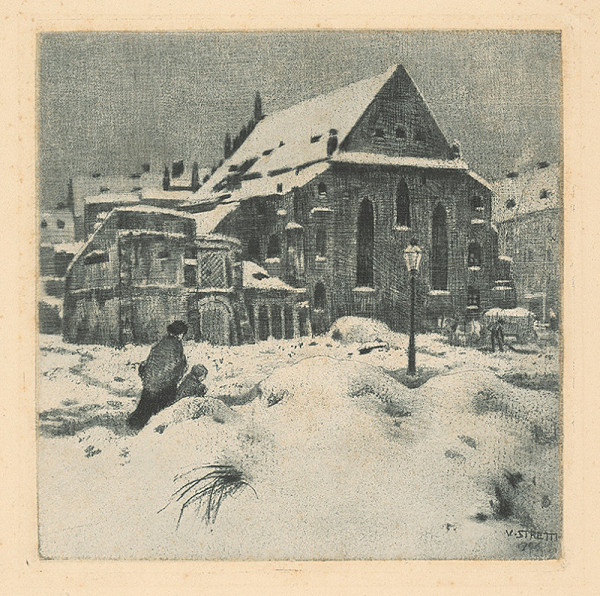 Viktor Stretti – Praha v zime