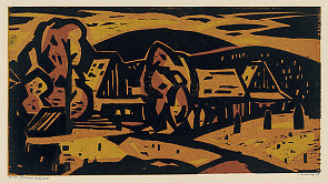 Július Oravský – Jesenná krajina 