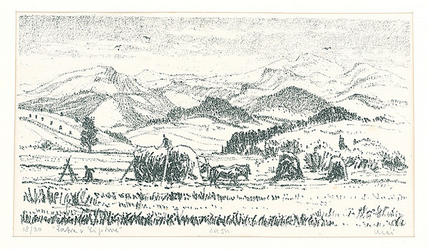 Fero Kráľ – Žatva v Liptove 