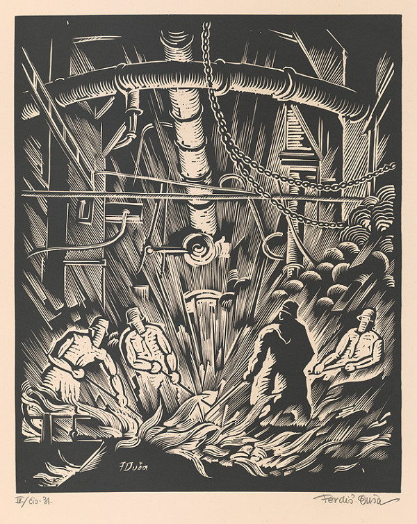 Ferdiš Duša – Vypustenie železa 