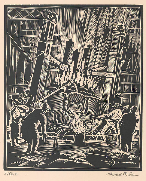 Ferdiš Duša – Elektrická taviaca pec 