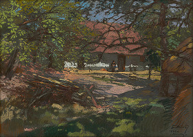 Jozef Bokšaj – Dedinský dvor 