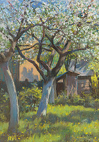 Eva Kapišovská-Byssová – V záhrade 