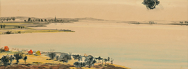 Július Nemčík – Podvečer na Šírave 