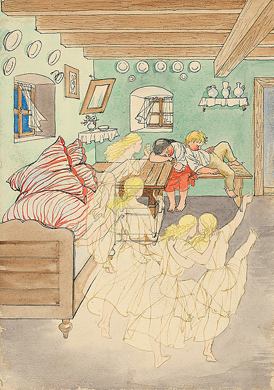 Mária Želibská – ilustrácia ku knihe rozprávok Márie Rázusovej Martákovej:Medovníkový domček