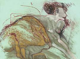 Dušan Pončák – Žena a zviera II. 