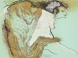 Dušan Pončák – Žena a zviera VI. 