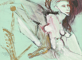 Dušan Pončák – Žena a zviera VIII. 