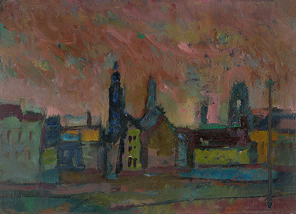 Mikuláš Dic – Rozbité námestie v Drážďanoch 