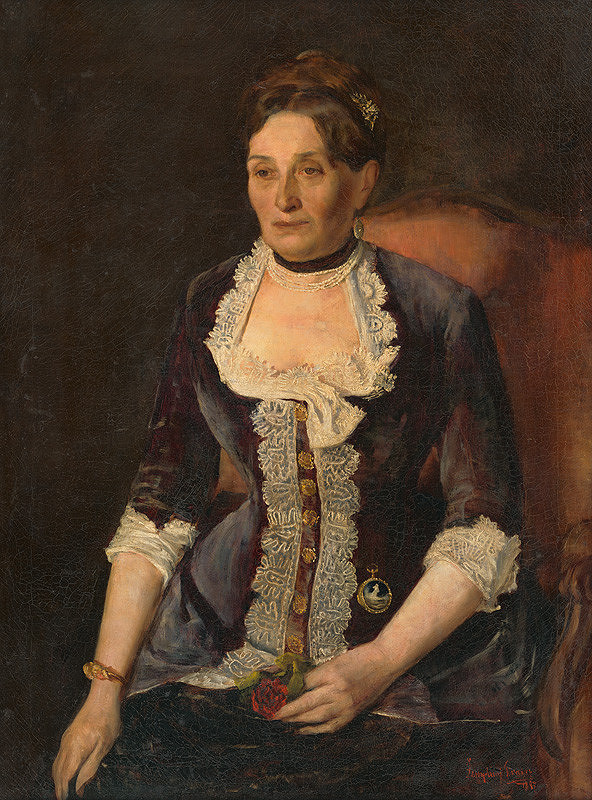 Teodor Zemplényi – Portrét dámy