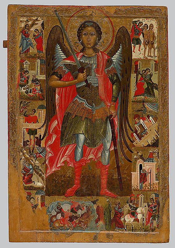 Východoslovenský maliar ikon – Svätý Michal archanjel
