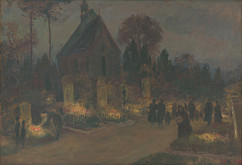 Jan Němeček – Cintorín na dušičky 