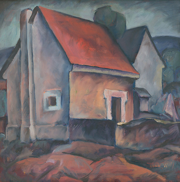 Ján Hák – Dom s červenou strechou 