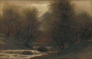 Eugen Szepesi-Kuszka – Krajina s potokom 