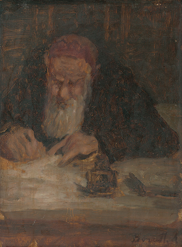 Andor Borúth – Štúdia píšuceho rabína