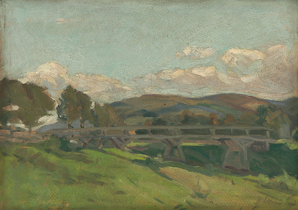 Ernest Rákosi – Starý most cez Torysu 