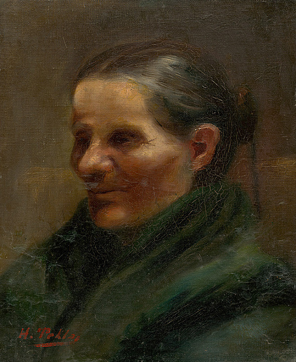 Tekla Holéniová-Bartuneková – Podobizeň starenky 