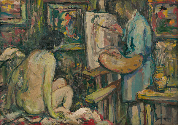 Július Jakoby – V ateliéri 