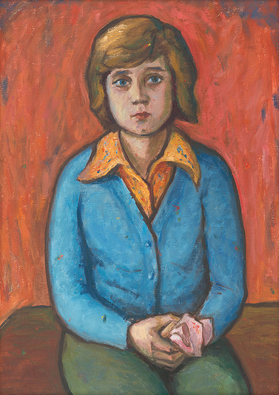 Anton Sučka – Dievča v modrom svetri