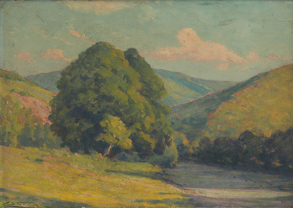 Ľudovít Čordák – Údolie s riekou 