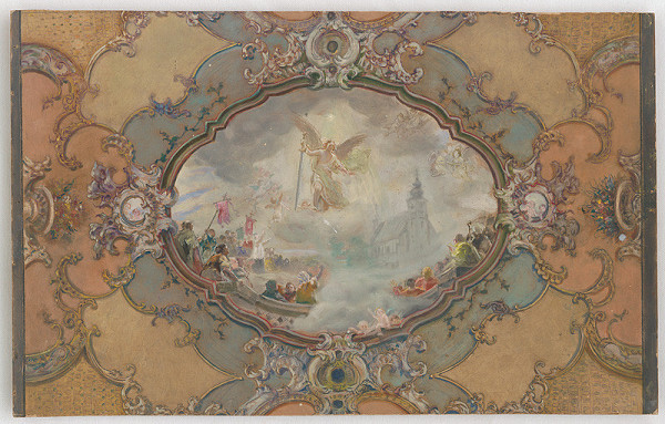 Maximilián Kurth – Štúdia k nástennej maľbe 