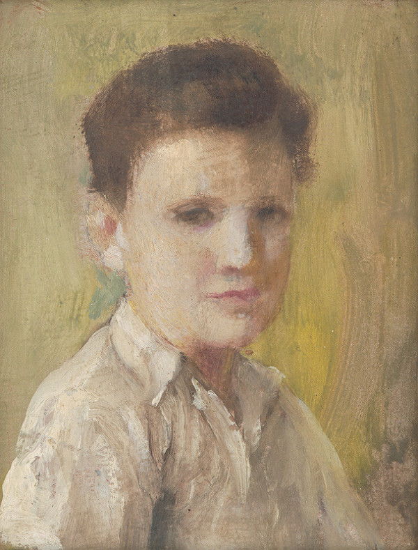 Maximilián Kurth – Štúdia k podobozni chlapca 