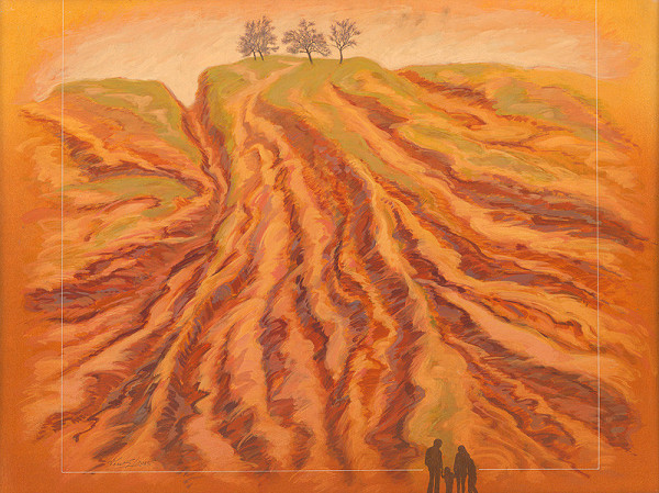 František Veselý – Temer vychádzková krajina 