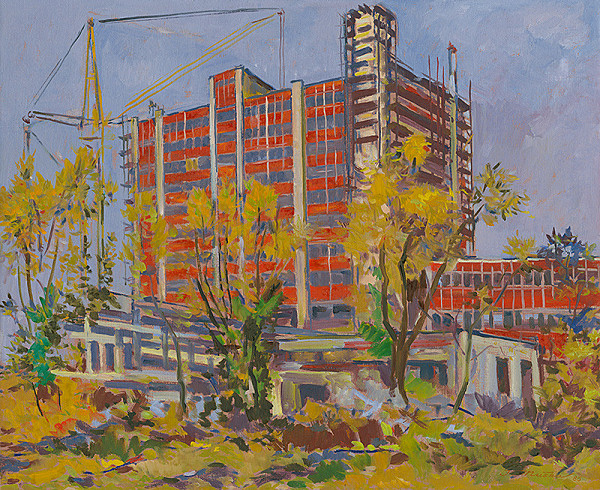 Július Muška – Rast novostavby 