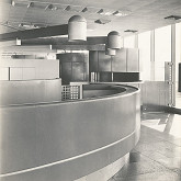 Vojtech Vilhan – Letisko v Bratislave - Ivánke. Tuzemská časť. Realizácia odbavovacieho pultu. 