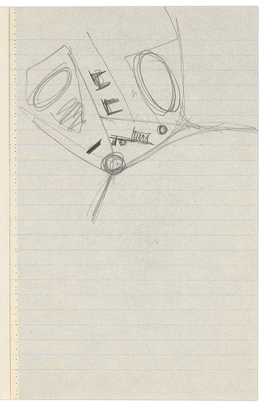 Vladimír Dedeček – Vysoká škola poľnohospodárska v Nitre. Skicár. Dvadsiaty list. 