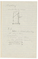 Vladimír Dedeček – Vysoká škola poľnohospodárska v Nitre. Skicár. Tridsiaty tretí list. 