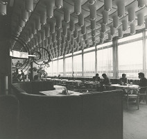 Gabriela Cimmermannová, Severín Ďuriš, Otto Sedlák, Stanislav Toman – Hotel Slovakia v Žiline. Kaviareň. Realizácia interiéru 