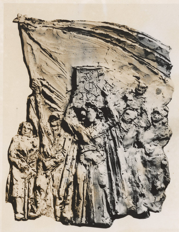 Vladimír Dedeček, Alexander Trizuljak – Fotografia reliéfu "Vôľa ľudu" od Alexandra Trizuljaka. 