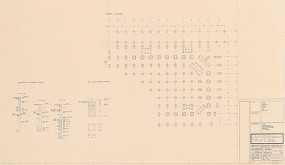 Ivan Matušík – Hotel na Mierovom námestí v Bratislave. Projektová úloha. Založenie objektu. M 1:200. 