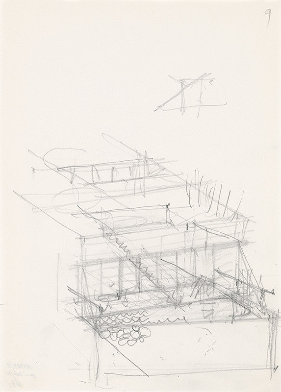 Ivan Matušík – Vila Vilček na Kráľovskej ceste v Nitre. Perspektíva exteriéru.  