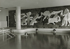 Milan Šavlík, Jana Jamáriková, Rajmund Müller – Liečebný ústav Krym v Trenčianskych Tepliciach. 