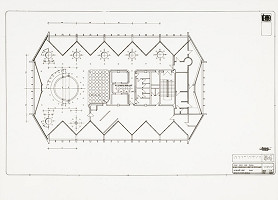 Josef Struhař, Alfréd Nemeth, Milan Galbavý, Rajmund Müller – Slovenská televízia v Bratislave. Pôdorys 29. podlažia - stropu. 
