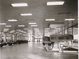 Josef Struhař, Alfréd Nemeth, Milan Galbavý, Rajmund Müller – Slovenská televízia v Bratislave. Vstupná hala. 