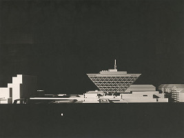 Štefan Ďurkovič, Barnabáš Kissling, Štefan Svetko, Rajmund Müller – Slovenský rozhlas v Bratislave. Model. 