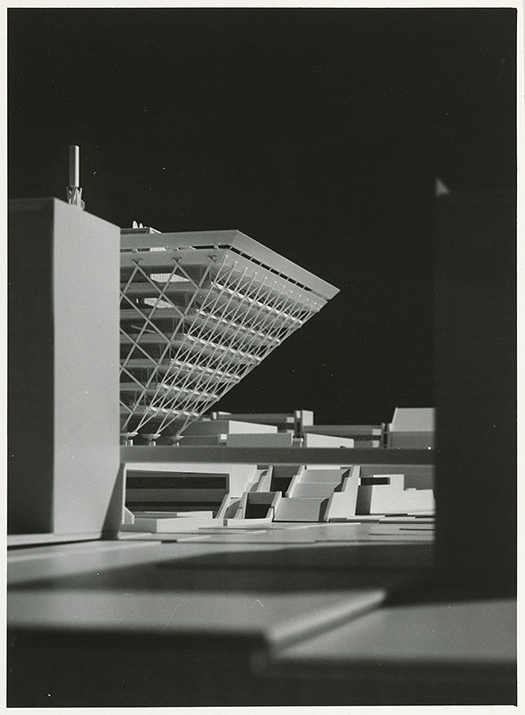 Štefan Ďurkovič, Barnabáš Kissling, Štefan Svetko, Rajmund Müller – Slovenský rozhlas v Bratislave. Model. 