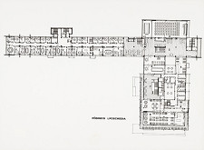 Lumír Lýsek, Lýdia Titlová, Rajmund Müller – Zväz výrobných družstiev v Bratislave. Návrh, pôdorys 1. poschodia. 