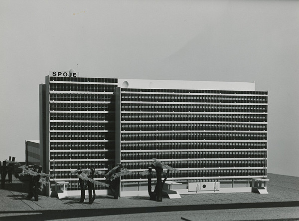 Stanislav Májek, Rajmund Müller – Ústredná telekomunikačná budova v Bratislave. Model 