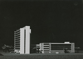 Stanislav Májek, Rajmund Müller – Ústredná telekomunikačná budova v Bratislave. Model. 