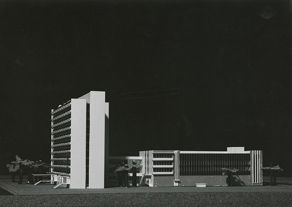 Stanislav Májek, Rajmund Müller – Ústredná telekomunikačná budova v Bratislave. Model. 