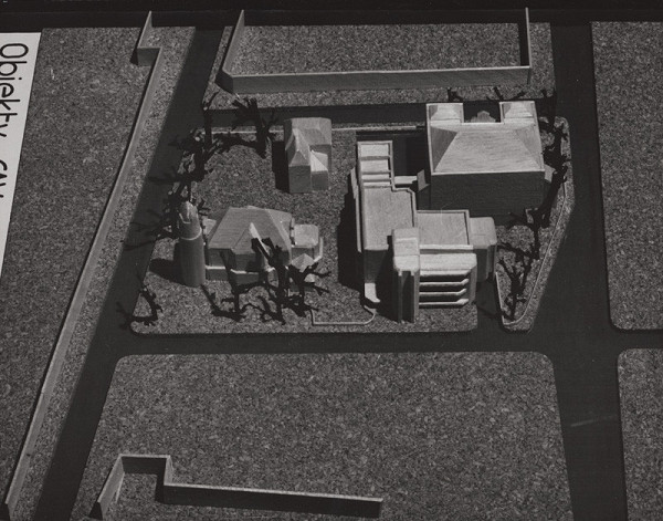 Rajmund Müller – Objekty SAV na Sienkiewiczovej ul. v Bratislave. Model. 