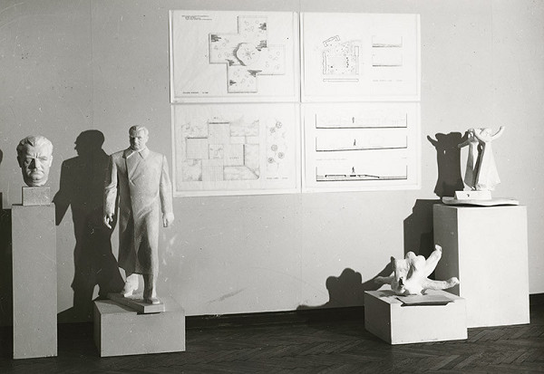 Rajmund Müller – Námestie slobody v Bratislave. Výstava súťažných návrhov. 