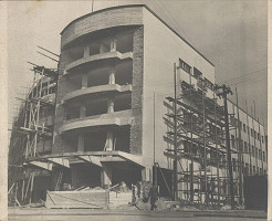 Ferdinand Čapka – Administratívna budova Slovenských elektrární v Žiline. Výstavba. 