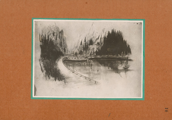 Ferdinand Čapka – Album štúdie doliny Vrátnej. Priehrada. 